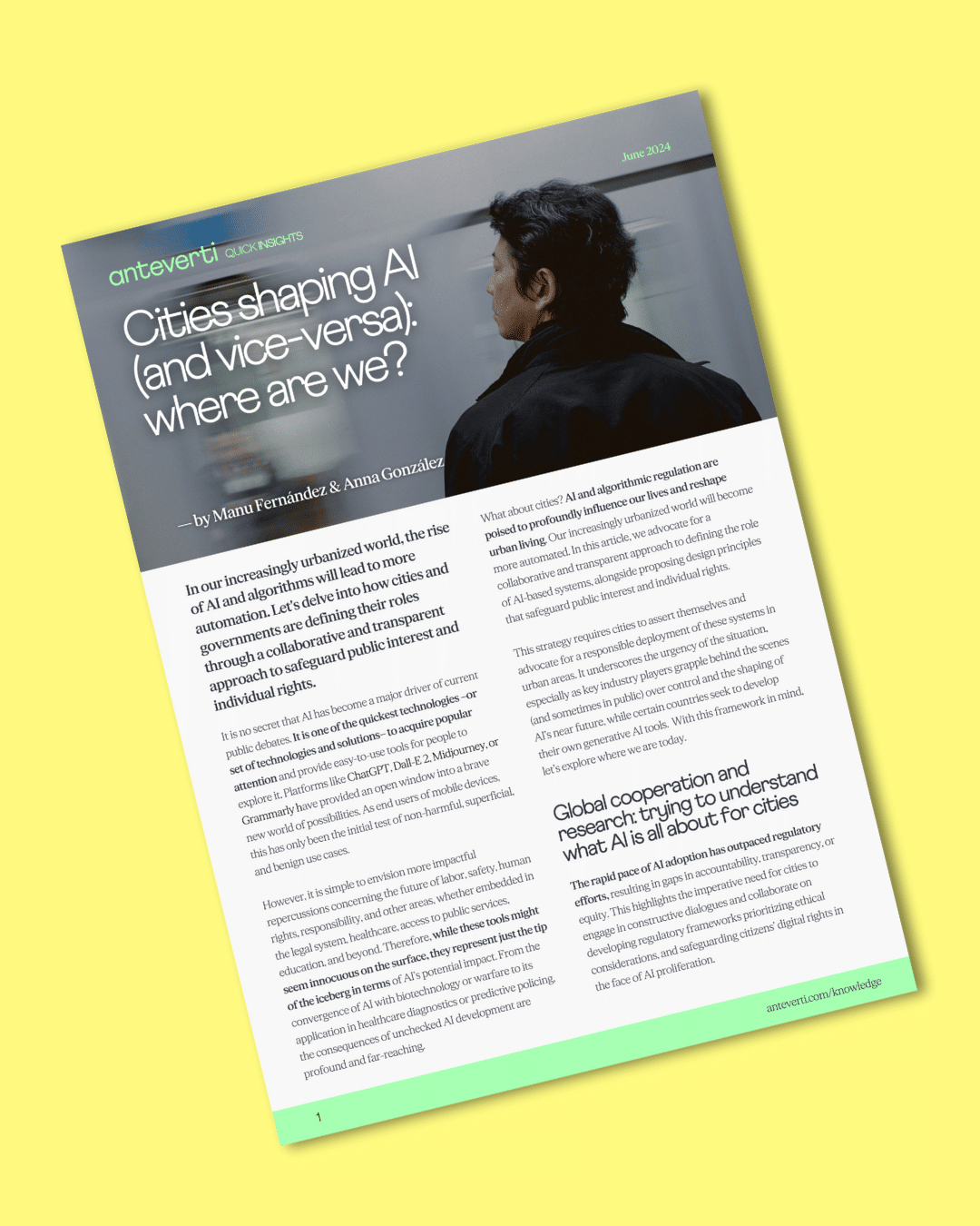 Ciutats i intel·ligència artificial: on som?