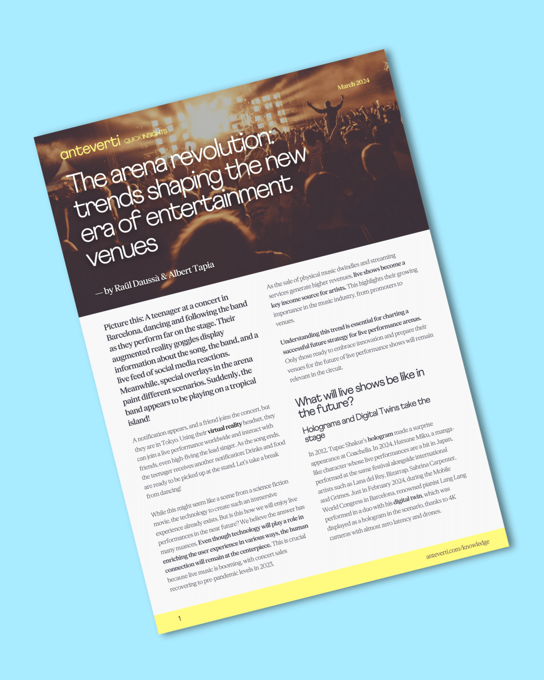 Les tendències d'innovació que donen forma a la nova era dels grans recintes d'entreteniment