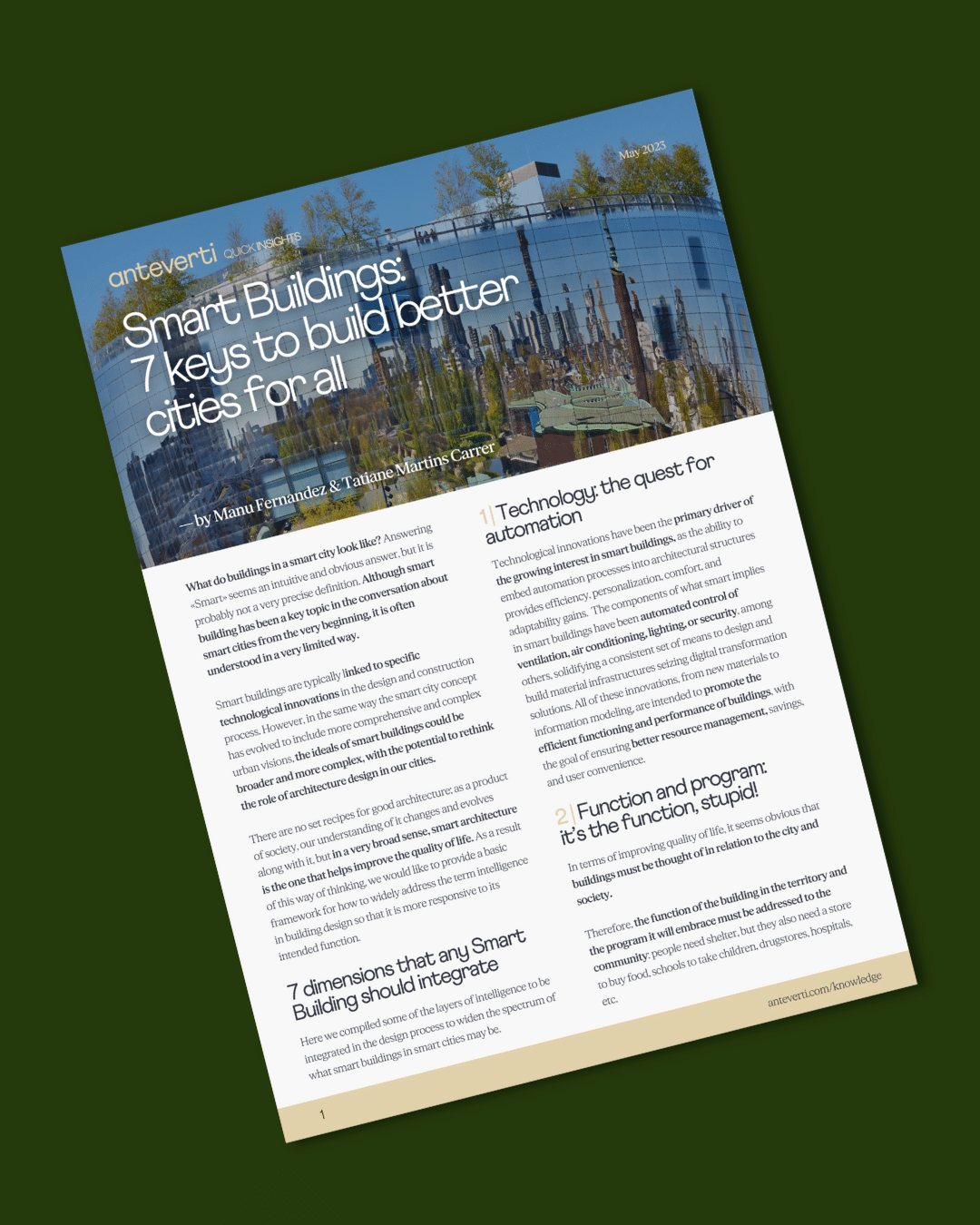 Edificis intel·ligents: 7 claus per construir millors ciutats per a tothom